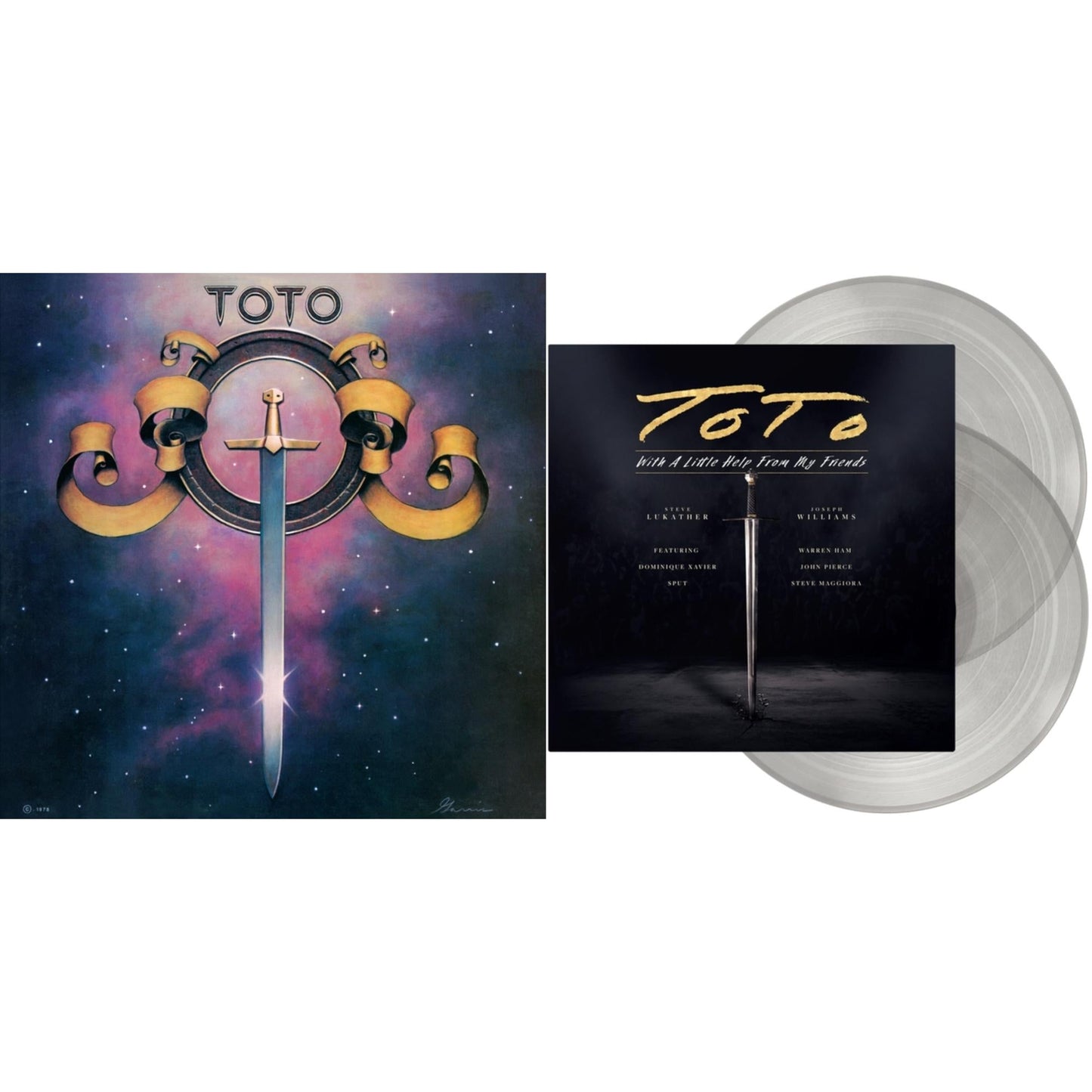 Toto - Toto (140G/Dl Insert) & With A Little Help From My Friends (X) (Transparent LP Vinyl)