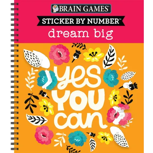 Sticker by Number: Dream Big