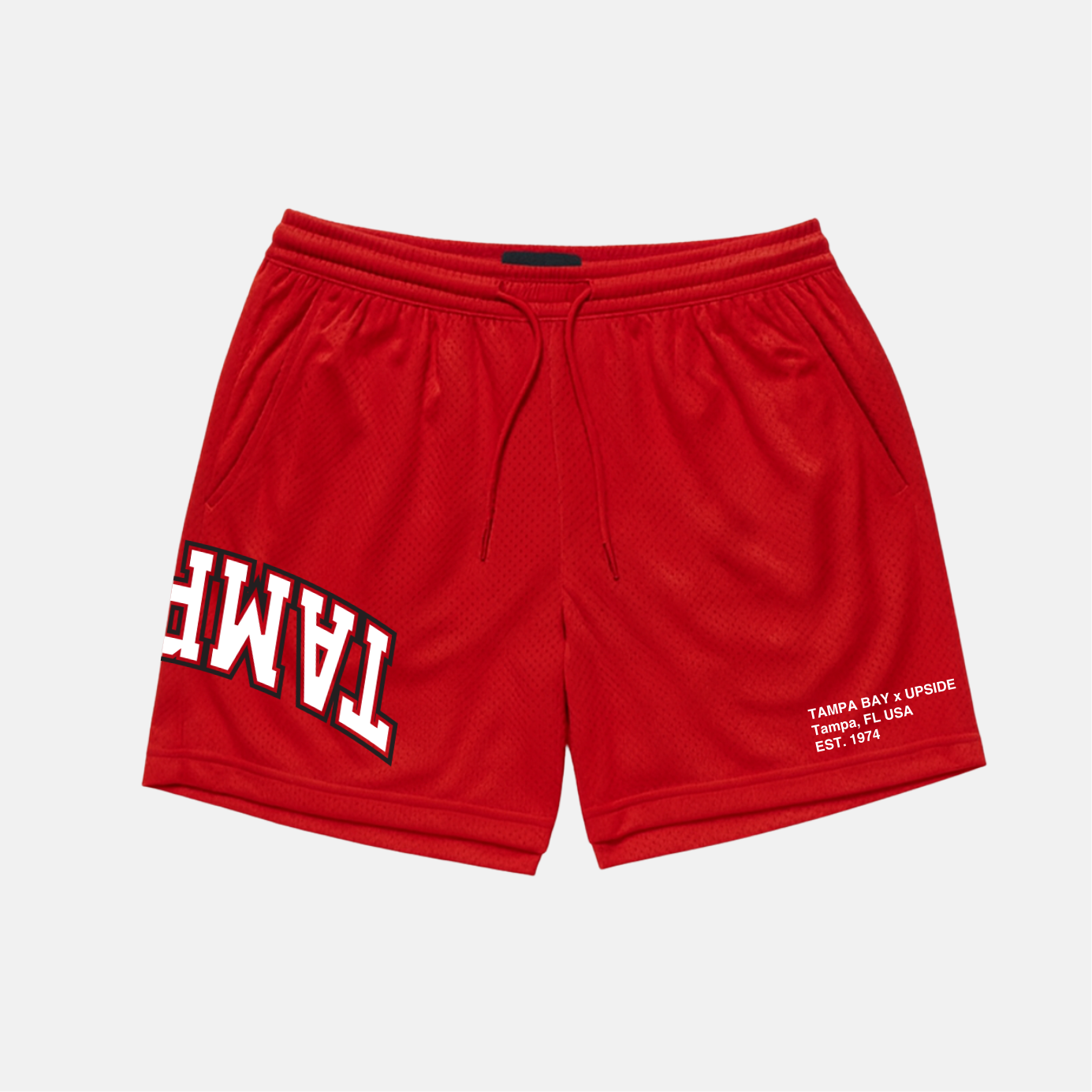 Tampa Bay x Upside Mesh Shorts Red Limited Edition