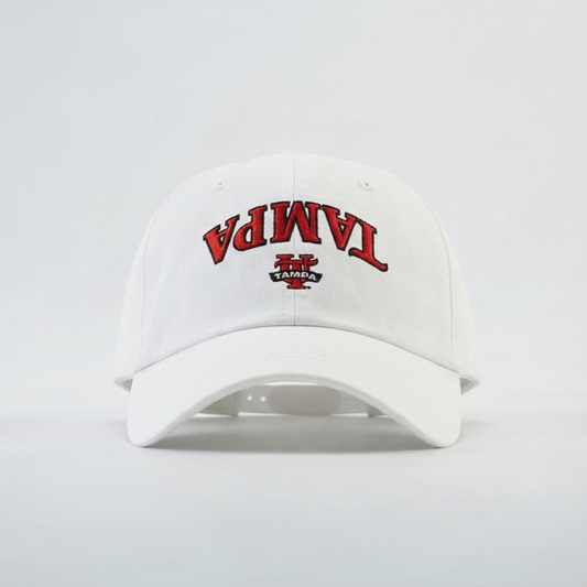 Tampa Spartans Dad Hat White