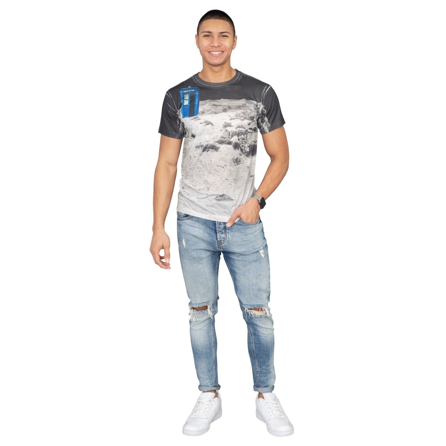 TARDIS Prehistoric Earth Sublimation T-Shirt