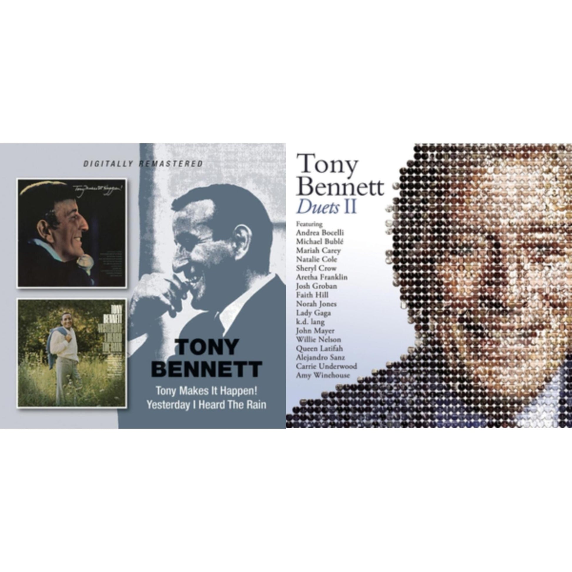 Tony Bennett - Tony Makes It Happen / Yesterday I Heard The Rain & Duets Ii - CD Bundle