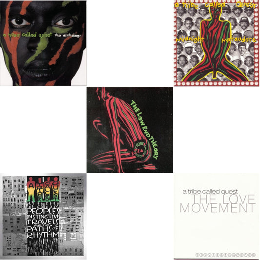 Tribe Called Quest - Low End Theory & Midnight Marauders & Anthology & Love Movement & People's Instinctive Travels (25Th Anniversary) - CD Bundle