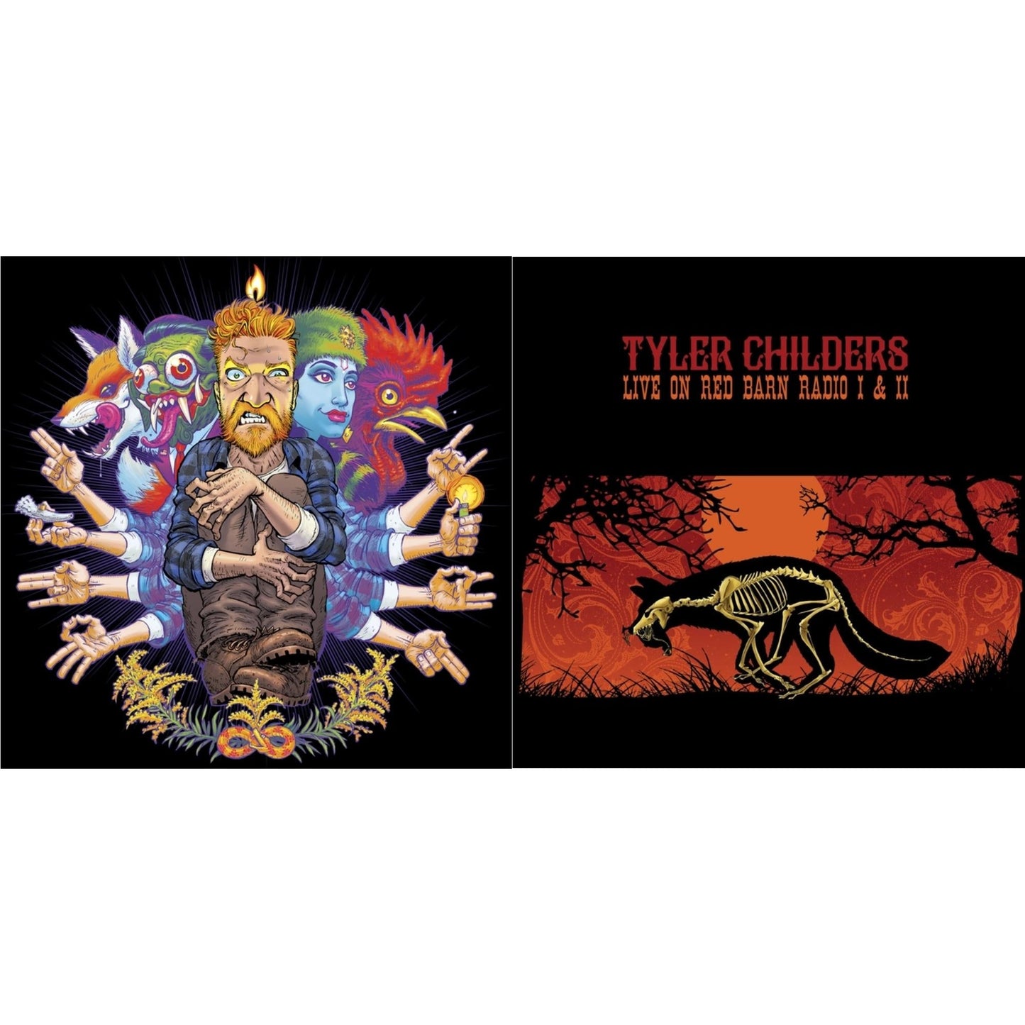 Tyler Childers - Country Squire (150G/Dl Code) & Live On Red Barn Radio I & Ii - LP Vinyl Bundle
