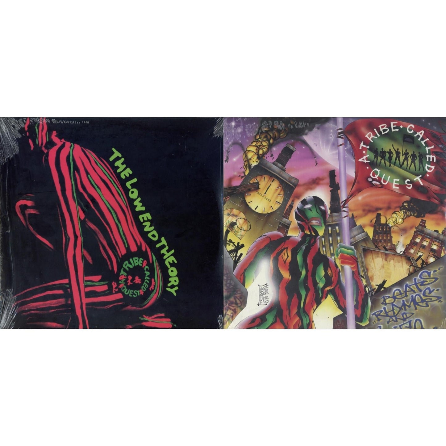 Tribe Called Quest - Low End Theory & Beats Rhymes & Life - LP Vinyl Bundle