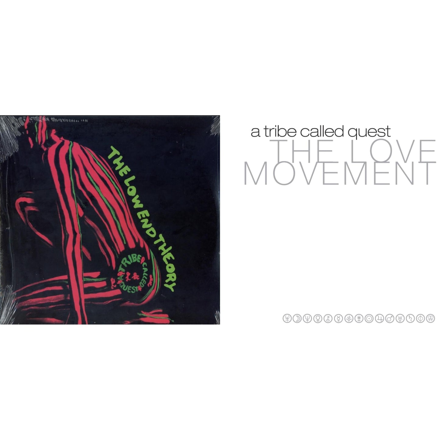 Tribe Called Quest - Low End Theory & Love Movement (X) (3LP)