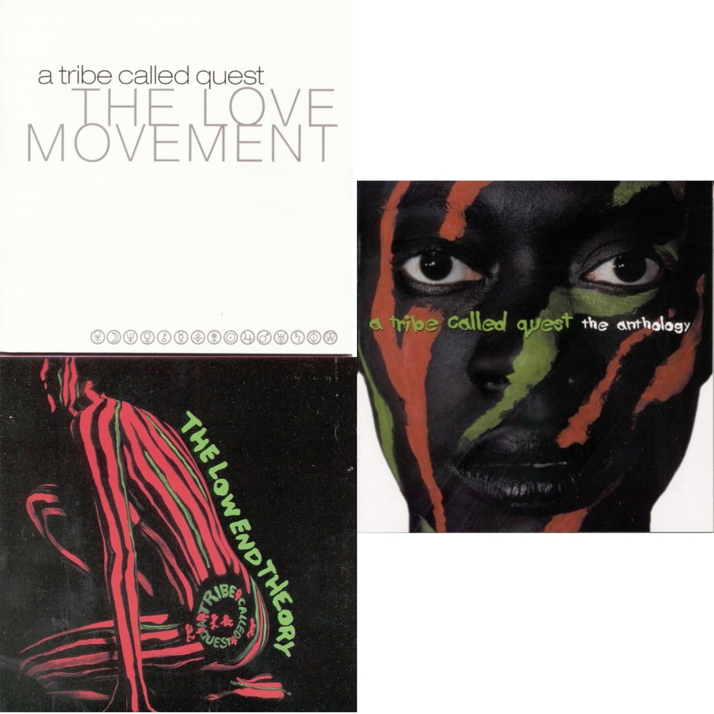 Tribe Called Quest - Low End Theory & Anthology & Love Movement - CD Bundle