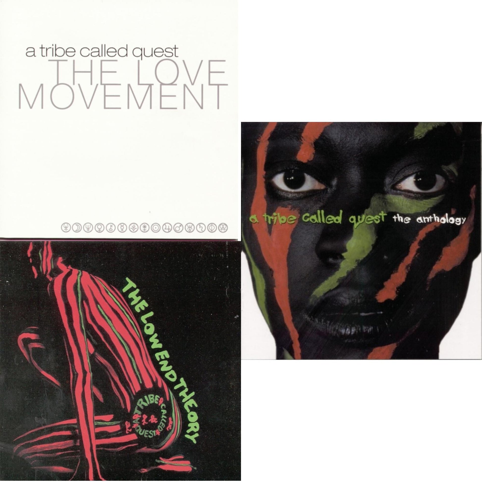 Tribe Called Quest - Low End Theory & Anthology & Love Movement - CD Bundle
