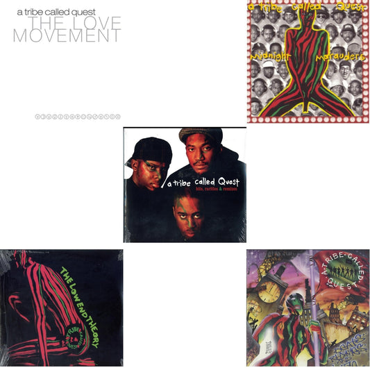 Tribe Called Quest - Low End Theory & Midnight Marauders & Beats Rhymes & Life & Hits, Rarities & Remixes & Love Movement (X) (3LP)