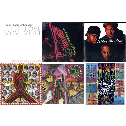 Tribe Called Quest - Peoples Instinctive Travels & Paths Of Rhythm & Low End Theory & Midnight Marauders & Beats Rhymes & Life & Hits, Rarities & Remixes & Love Movement (X) (3LP)
