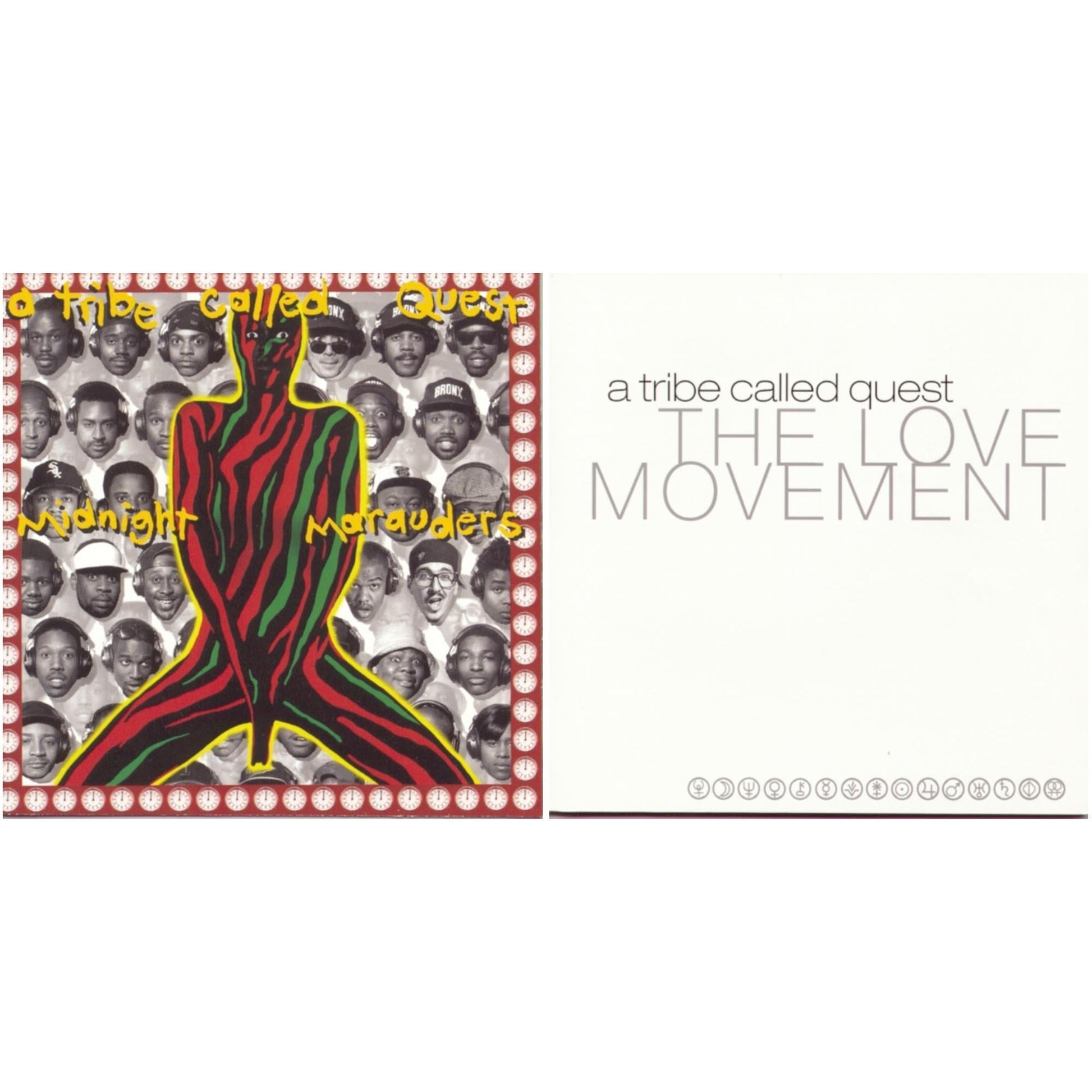 Tribe Called Quest - Midnight Marauders & Love Movement - CD Bundle