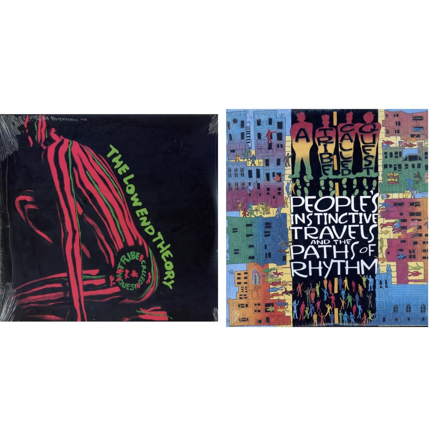Tribe Called Quest - Low End Theory & Peoples Instinctive Travels & Paths Of Rhythm - LP Vinyl Bundle
