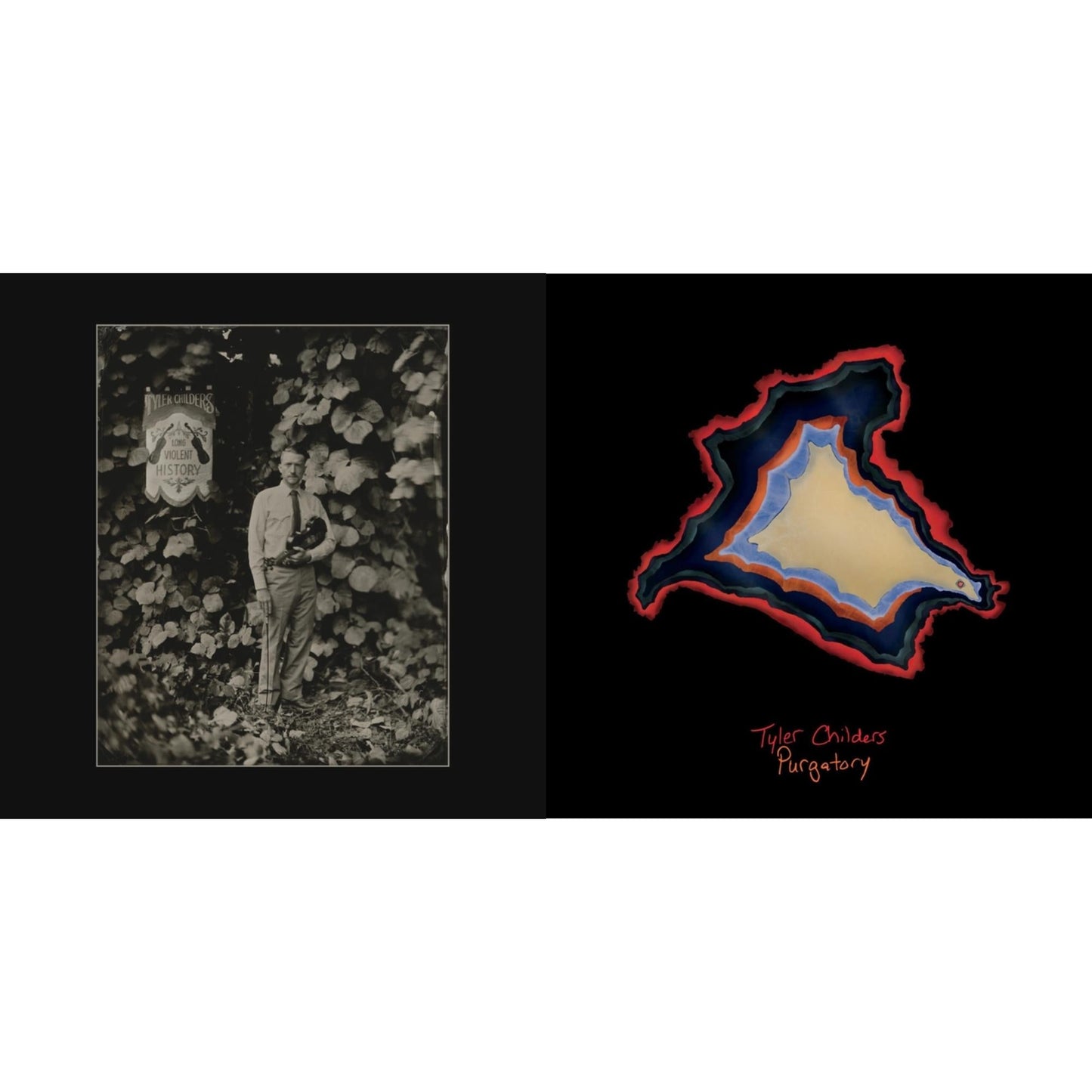Tyler Childers - Long Violent History (140G/Insert) & Purgatory - LP Vinyl Bundle