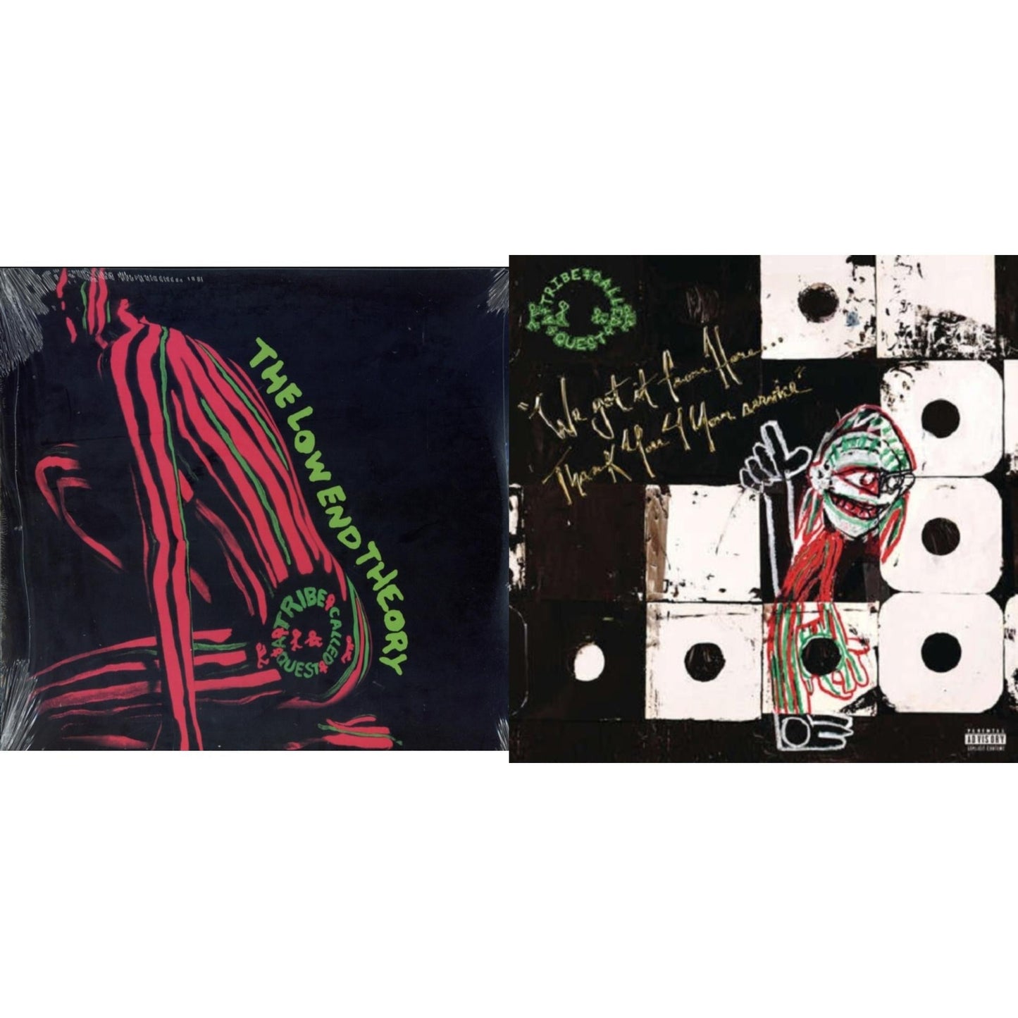 Tribe Called Quest - Low End Theory & We Got It From Here Thank You 4 Your Service (X) (2LP/150G)