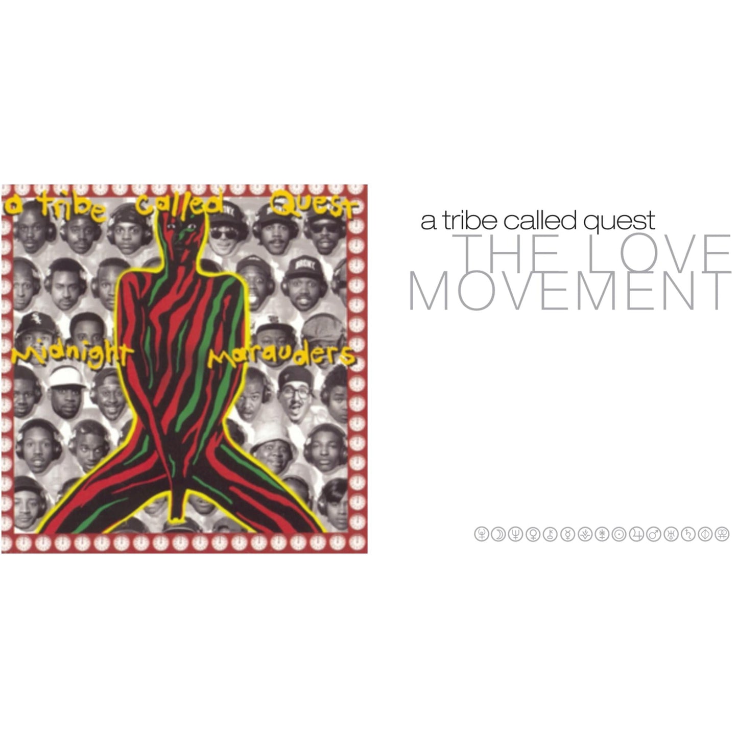 Tribe Called Quest - Midnight Marauders & Love Movement (X) (3LP)