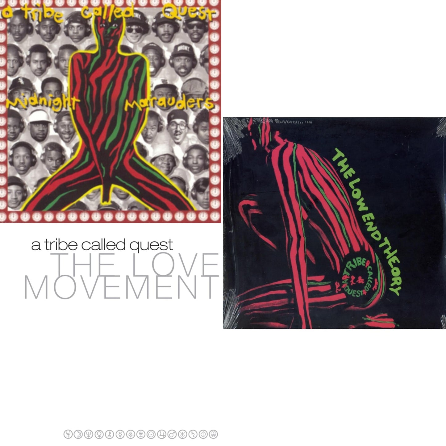 Tribe Called Quest - Low End Theory & Midnight Marauders & Love Movement (X) (3LP)
