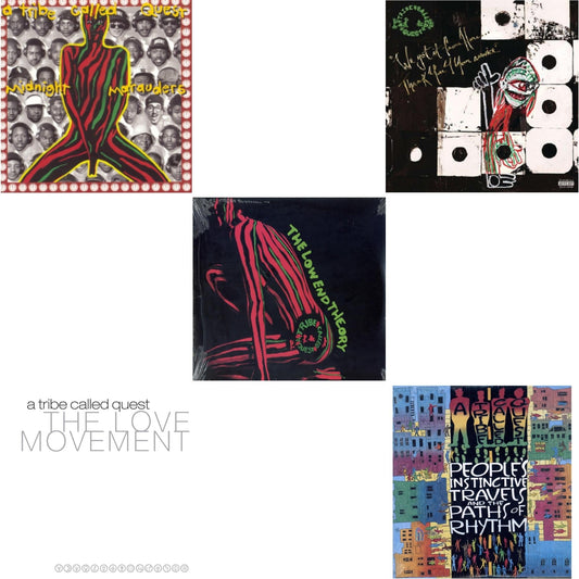 Tribe Called Quest - Peoples Instinctive Travels & Paths Of Rhythm & Low End Theory & Midnight Marauders & Love Movement (X) (3LP) & We Got It From Here Thank You 4 Your Service (X) (2LP/150G)