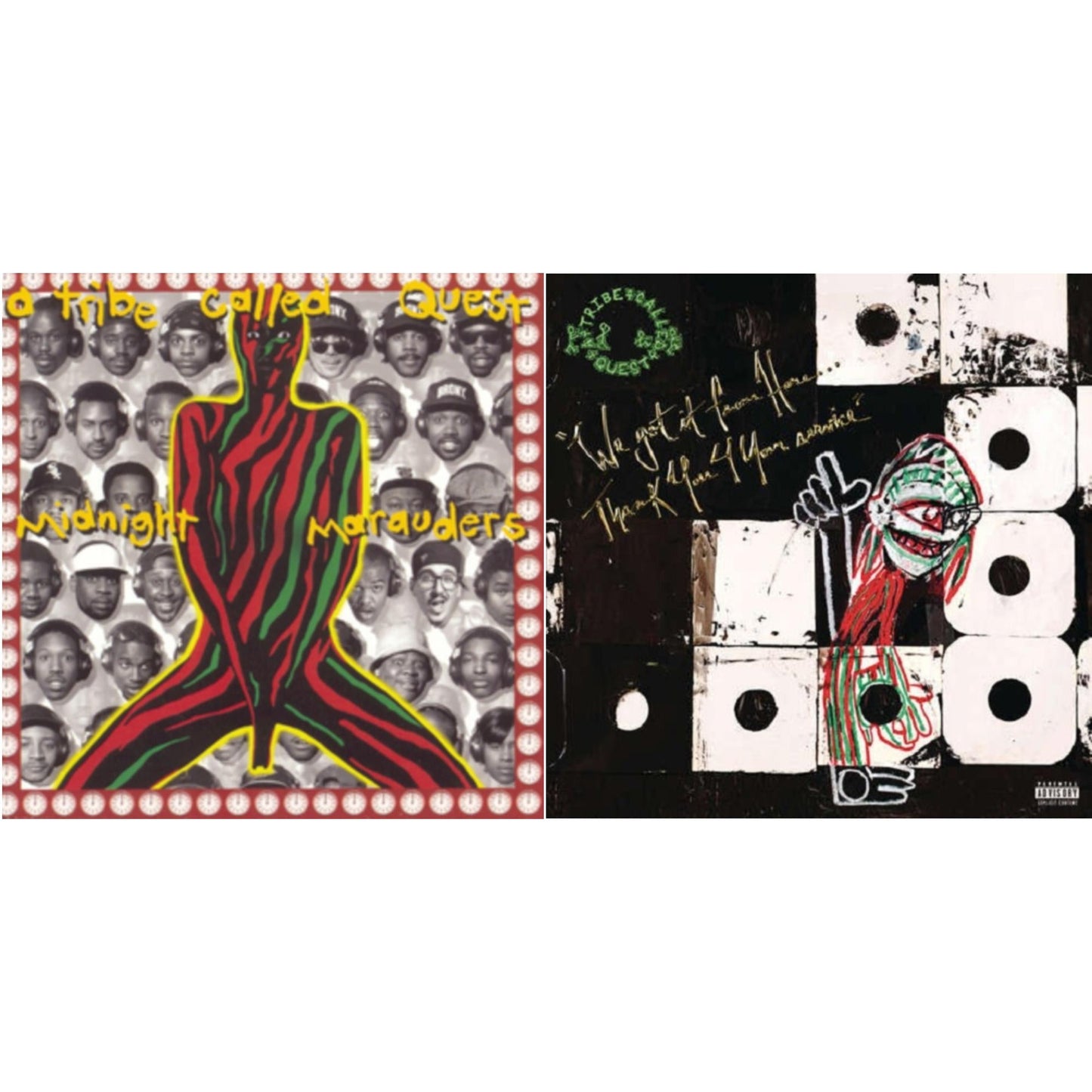 Tribe Called Quest - Midnight Marauders & We Got It From Here Thank You 4 Your Service (X) (2LP/150G)