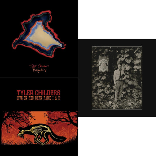Tyler Childers - Long Violent History (140G/Insert) & Live On Red Barn Radio I & Ii & Purgatory - LP Vinyl Bundle