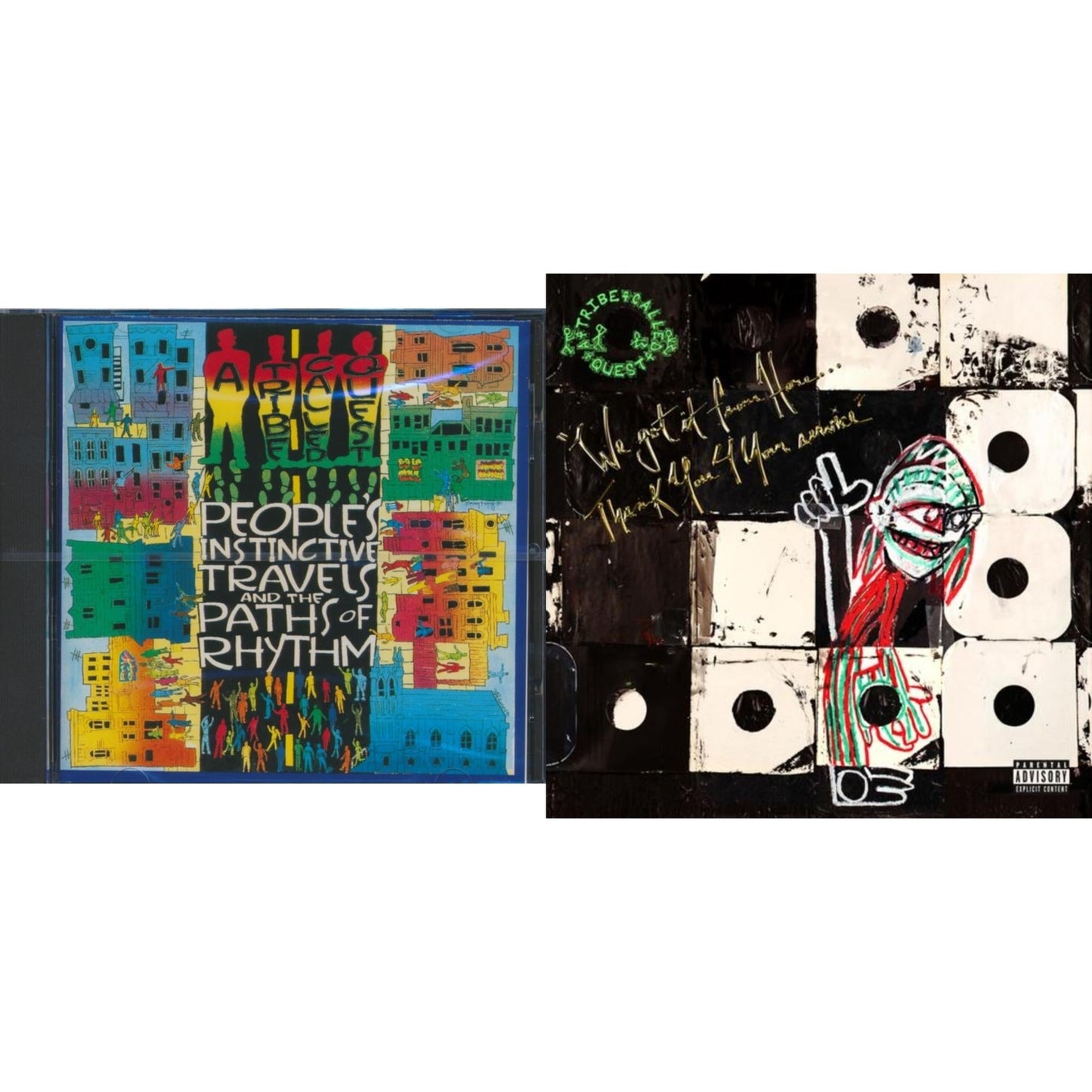 Tribe Called Quest - People's Instinctive Travels & The Pat & We Got It From Here Thank You 4 Your Service (Pa) - CD Bundle