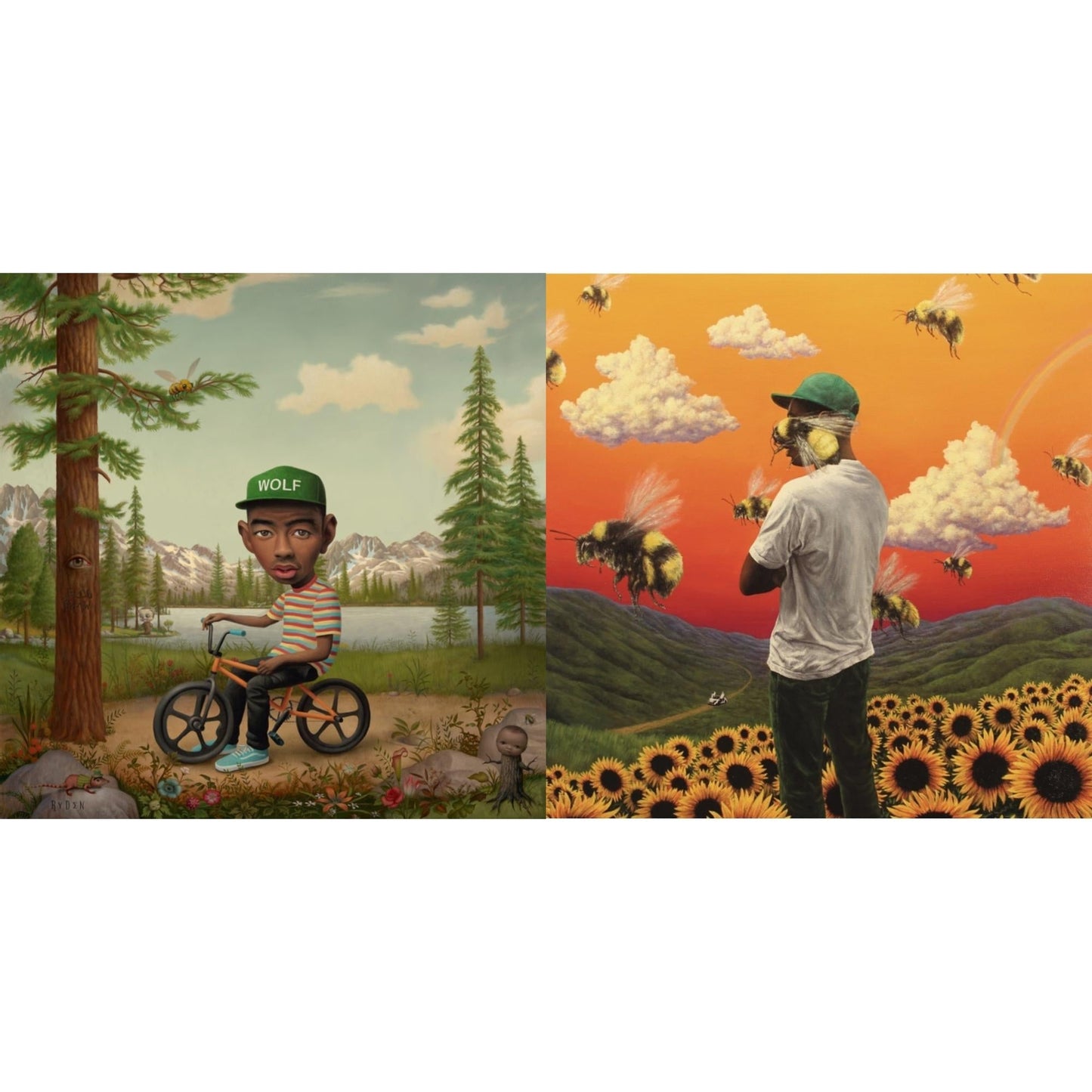 The Creator Tyler - Wolf (X) (2LP/Hot Pink Vinyl) & Flower Boy (2LP/150G)