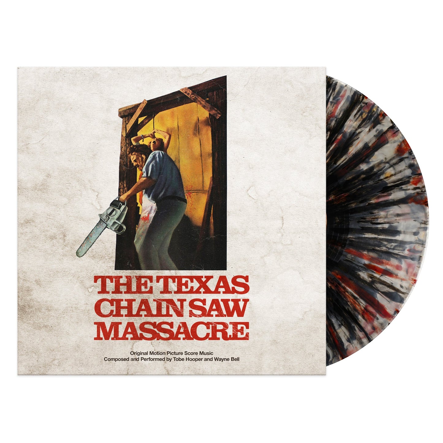 THE TEXAS CHAIN SAW MASSACRE Original Motion Picture Score (Human Detritus Splatter Exclusive) Vinyl Record