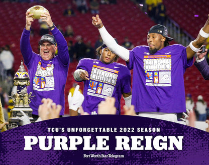 Purple Reign: TCU’s Unforgettable 2022 Season Book