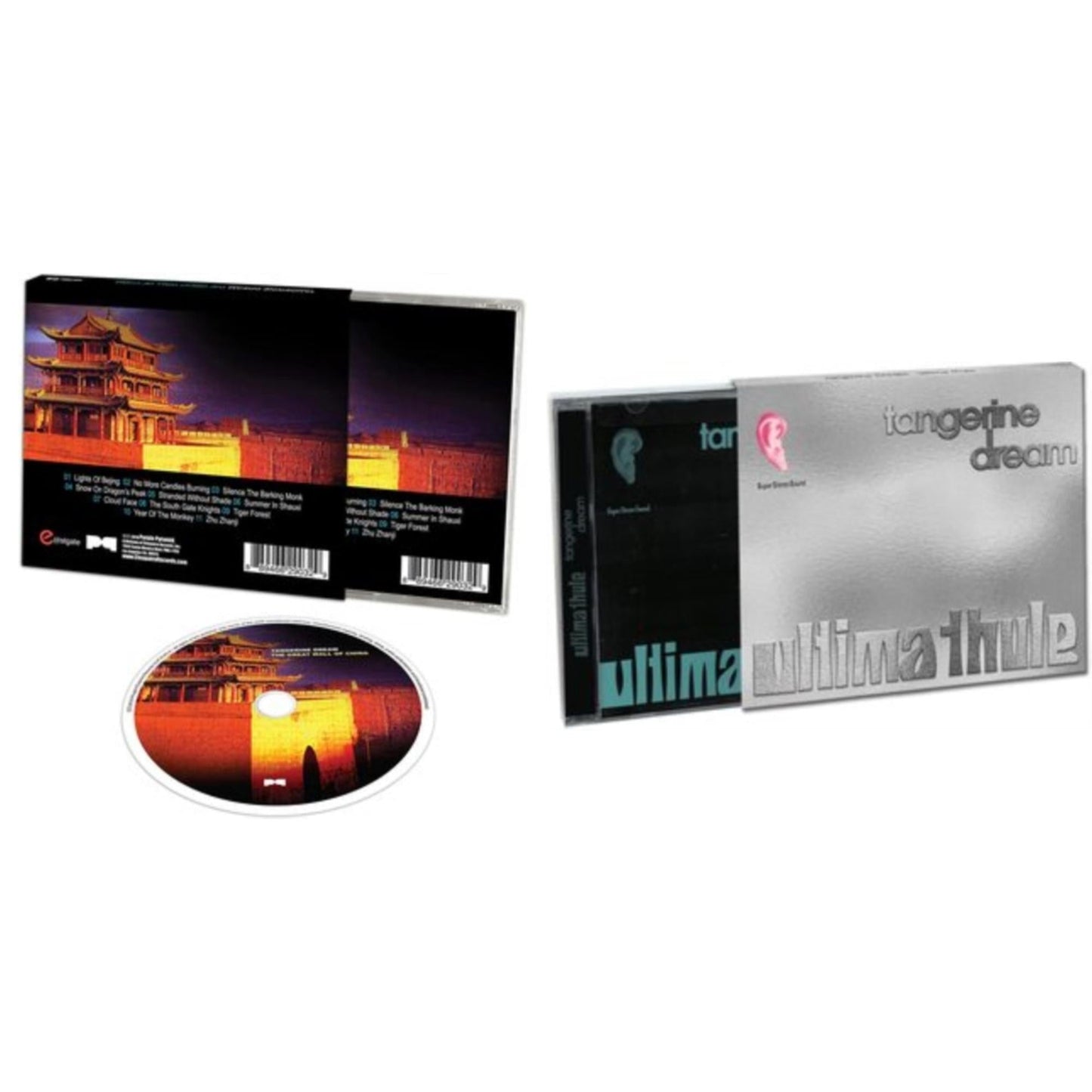 Tangerine Dream - Ultima Thule & Great Wall Of China - CD Bundle