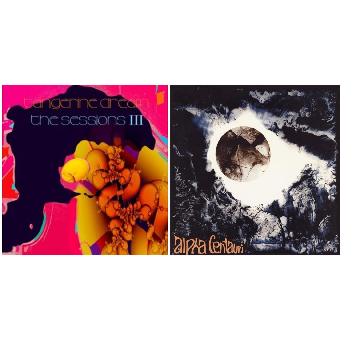 Tangerine Dream - Sessions Iii (Pink Vinyl/2LP) & Alpha Centauri (Clear LP Vinyl/12Inch) (Rsd)