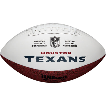 Houston Texans Embroidered Logo Signature Series Full Size Football