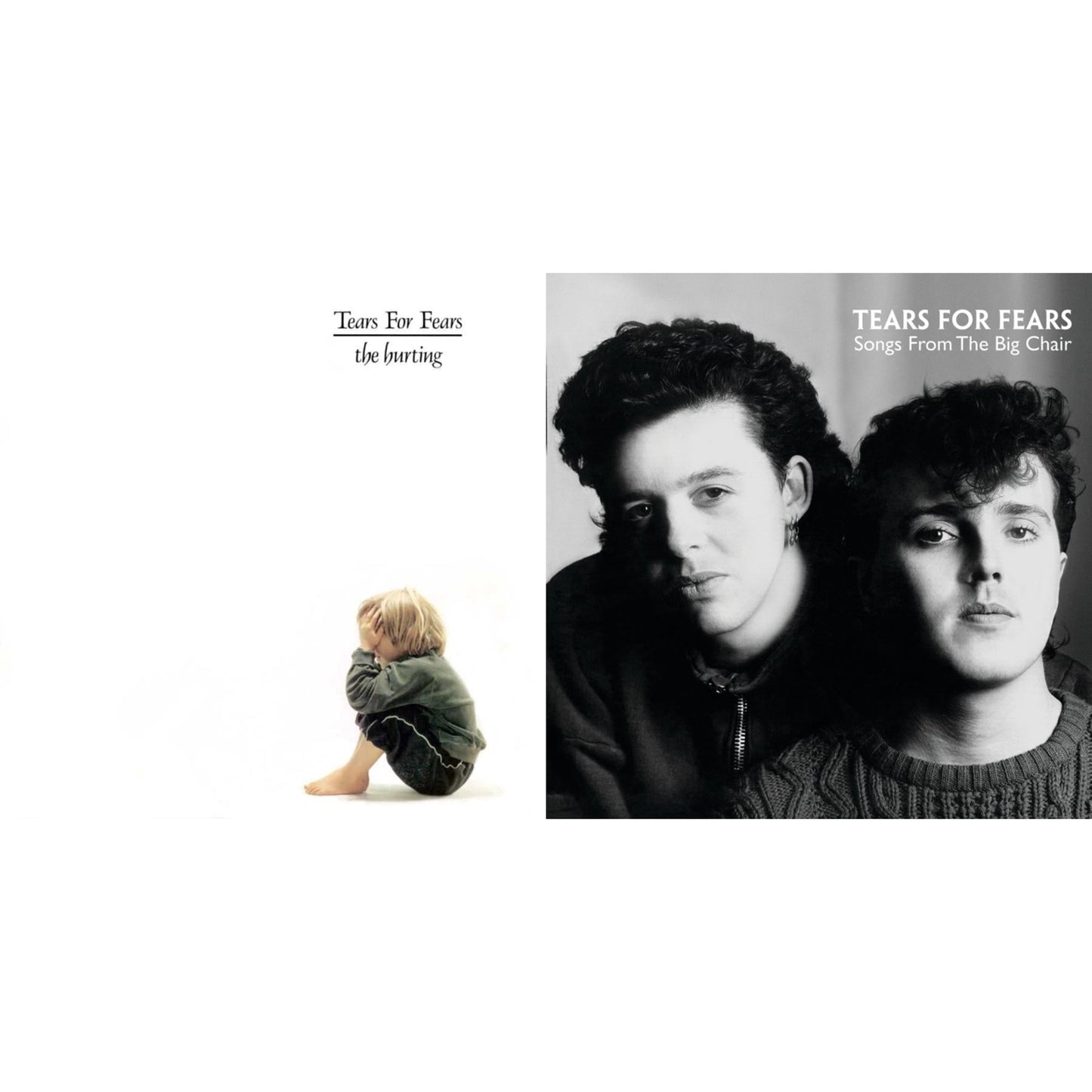 Tears For Fears - Songs From The Big Chair & Hurting - LP Vinyl Bundle