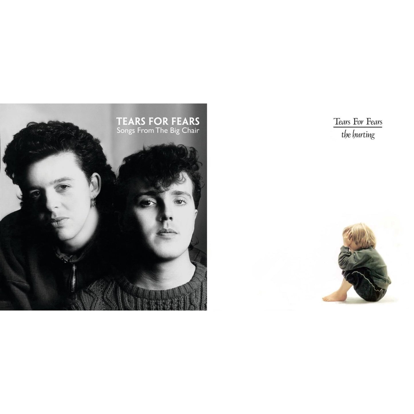 Tears For Fears - Songs From The Big Chair & Hurting - LP Vinyl Bundle