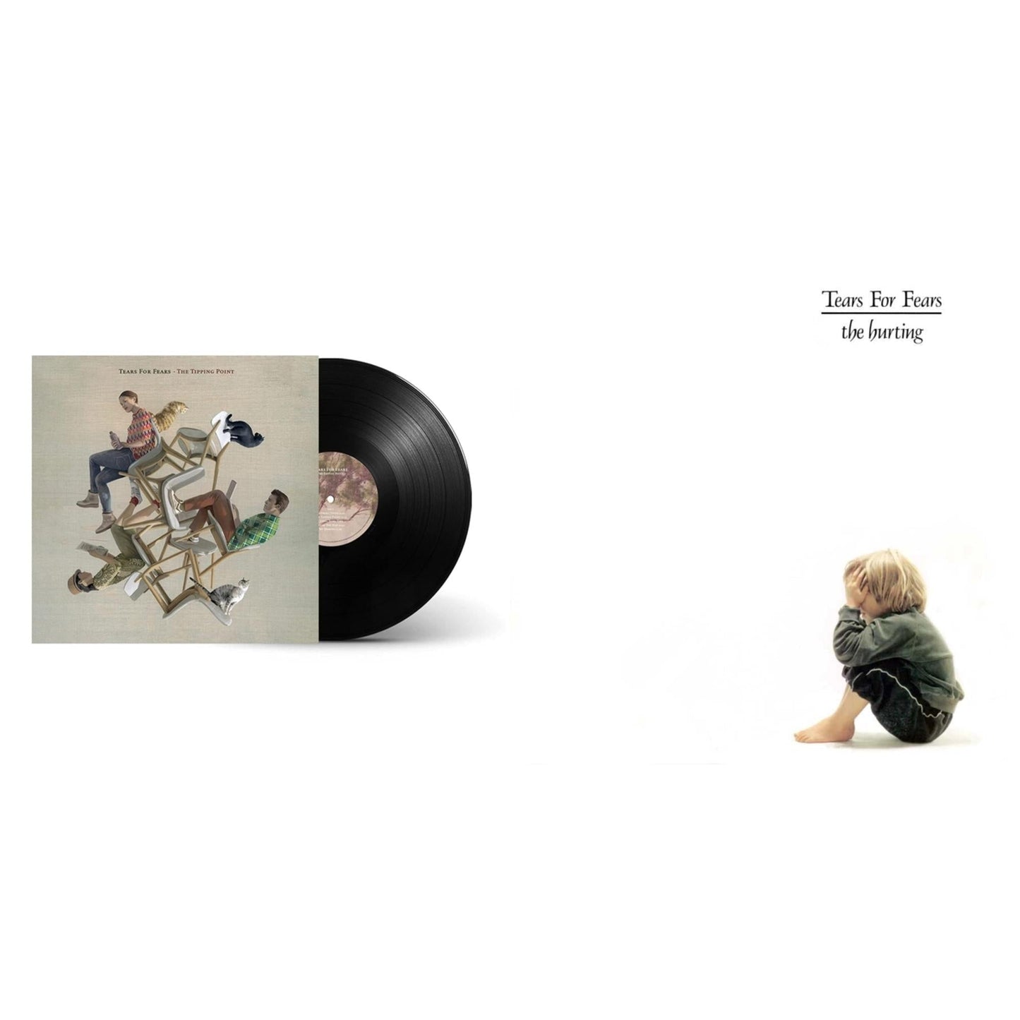 Tears For Fears - Hurting & Tipping Point - LP Vinyl Bundle