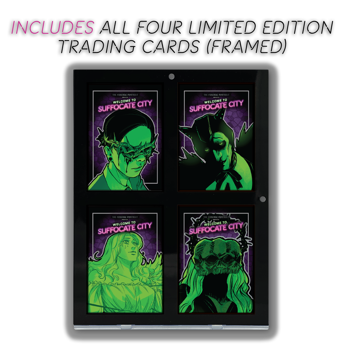 The Funeral Portrait: Welcome To Suffocate City - SIGNED Graphic Novel (Platinum Limited Edition) Book