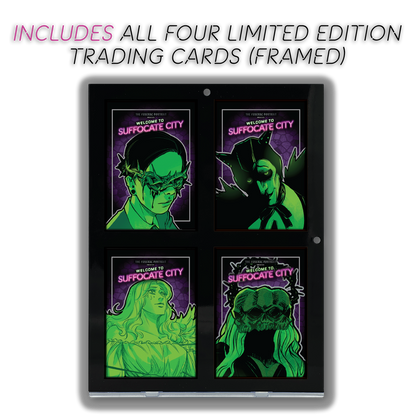 The Funeral Portrait: Welcome To Suffocate City - SIGNED Graphic Novel (Platinum Limited Edition) Book