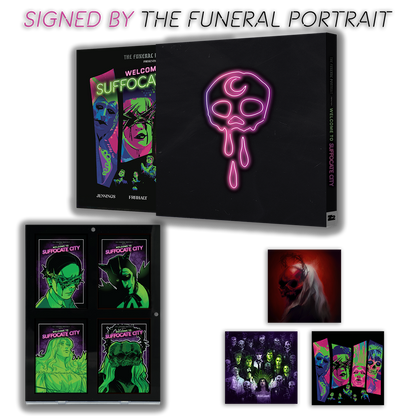 The Funeral Portrait: Welcome To Suffocate City - SIGNED Graphic Novel (Platinum Limited Edition) Book