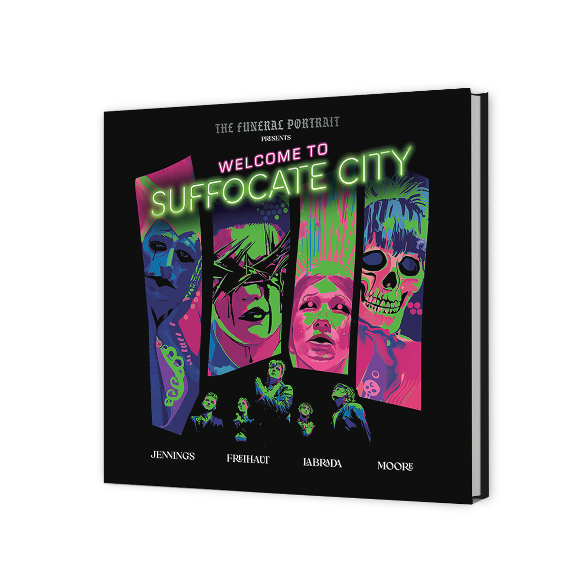 The Funeral Portrait: Welcome To Suffocate City - SIGNED Graphic Novel (Platinum Limited Edition) Book