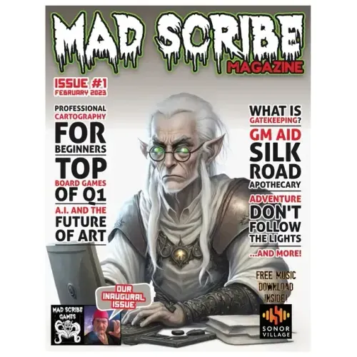 Mad Scribe magazine issue #1
