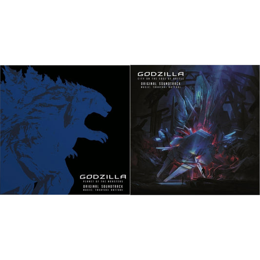 Takayuki Hattori - Godzilla: Planet Of The Monsters Ost (2LP) & Godzilla: City On The Edge Of Battle Ost (2LP)
