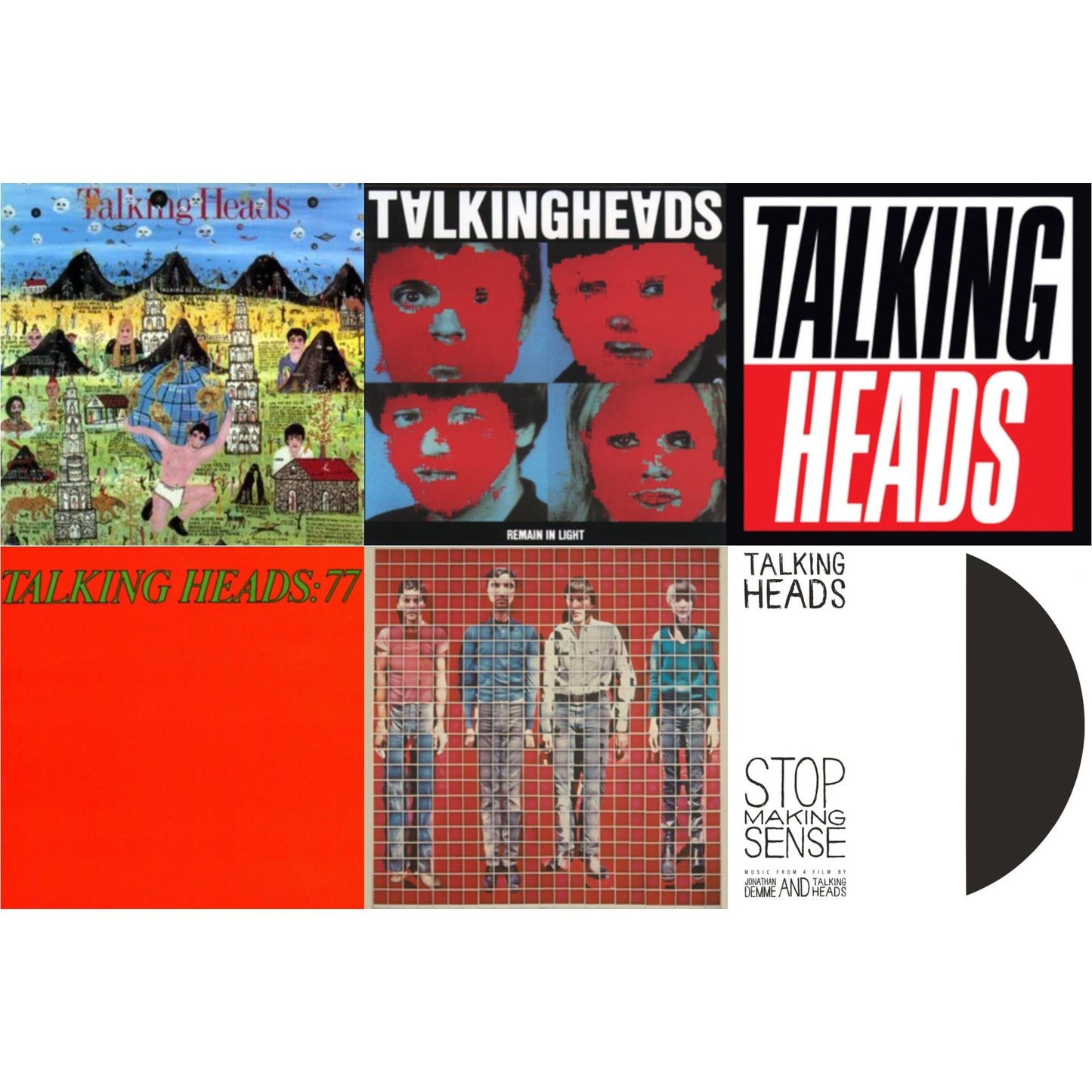 Talking Heads - Remain In Light & More Songs About Buildings & Food & Talking Heads: 77 & Stop Making Sense (Deluxe/2LP) & Little Creatures & True Stories
