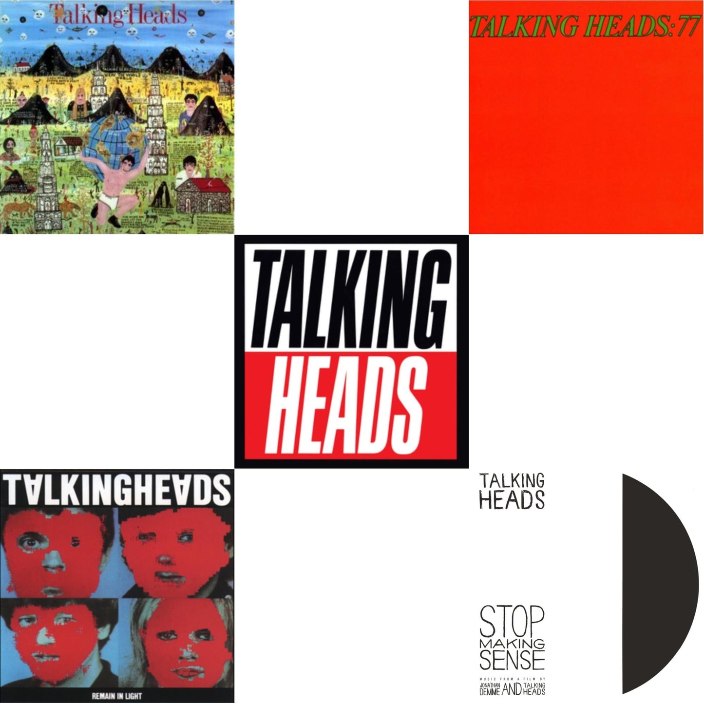 Talking Heads - Remain In Light & Talking Heads: 77 & Stop Making Sense (Deluxe/2LP) & Little Creatures & True Stories