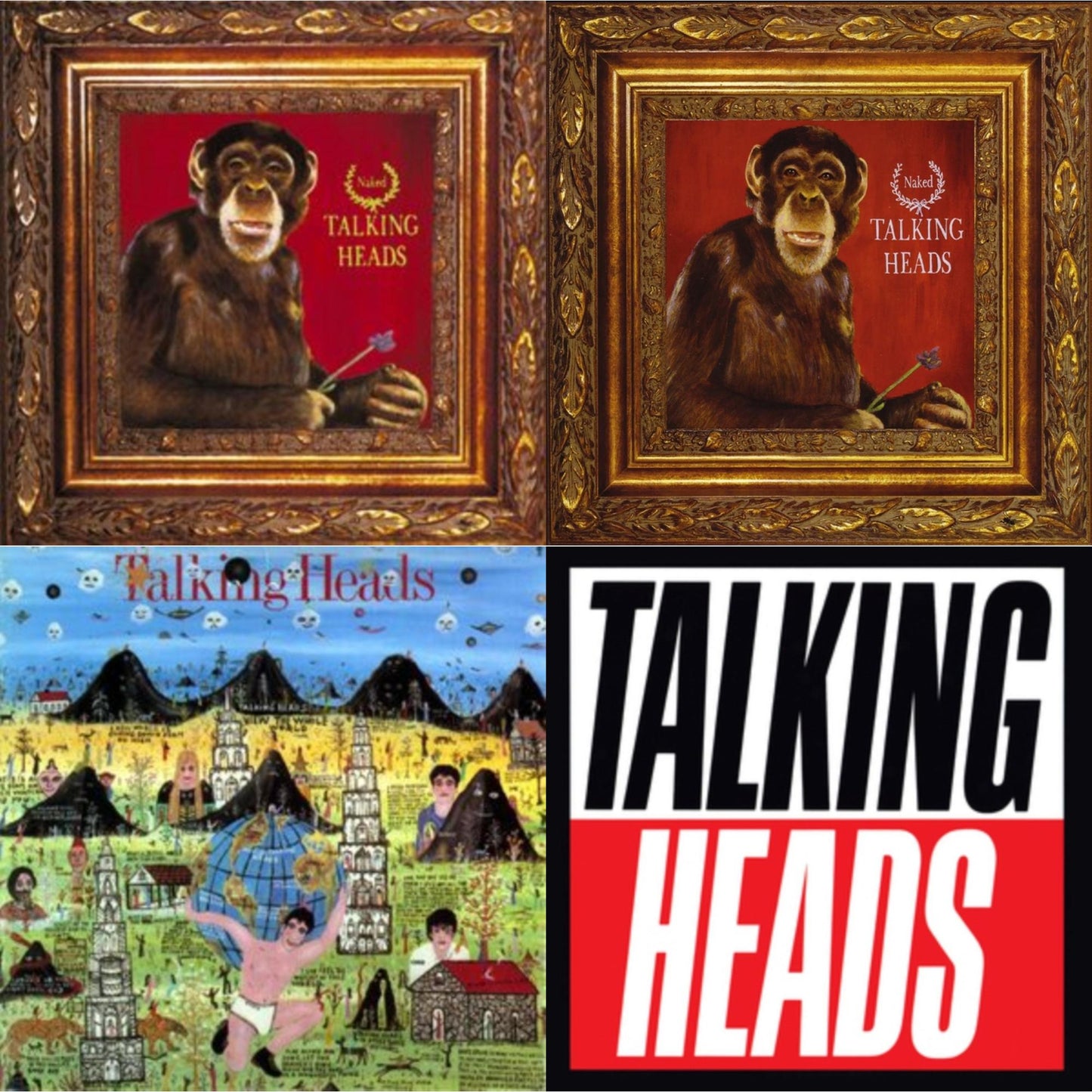 Talking Heads - Little Creatures & Naked & Naked (Opaque Purple LP Vinyl) (Rocktober) & True Stories