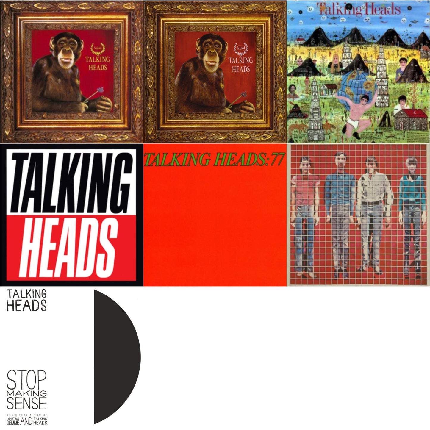 Talking Heads - More Songs About Buildings & Food & Talking Heads: 77 & Stop Making Sense (Deluxe/2LP) & Little Creatures & Naked & Naked (Opaque Purple LP Vinyl) (Rocktober) & True Stories