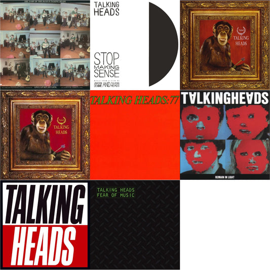 Talking Heads - Remain In Light & Name Of This Band Is Talking Heads & Fear Of Music & Talking Heads: 77 & Stop Making Sense (Deluxe/2LP) & Naked & Naked (Opaque Purple LP Vinyl) (Rocktober) & True Stories (Translucent Red LP Vinyl) (Rocktober)
