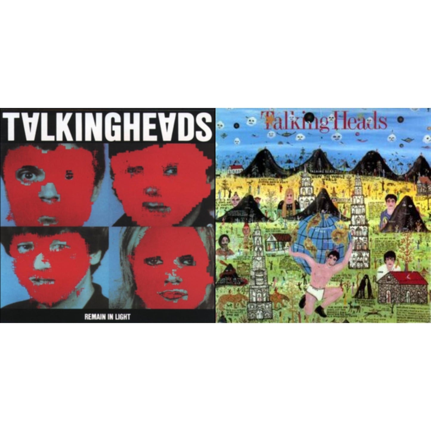 Talking Heads - Remain In Light & Little Creatures - LP Vinyl Bundle