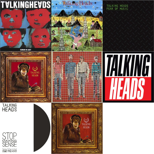 Talking Heads - Remain In Light & More Songs About Buildings & Food & Fear Of Music & Stop Making Sense (Deluxe/2LP) & Little Creatures & Naked & Naked (Opaque Purple LP Vinyl) (Rocktober) & True Stories