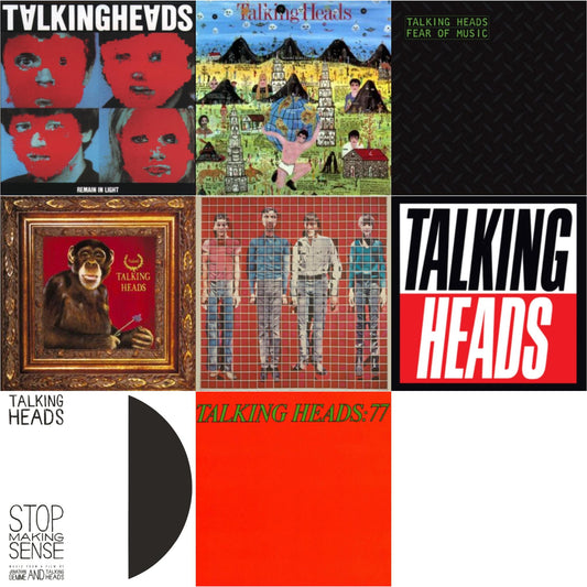 Talking Heads - Remain In Light & More Songs About Buildings & Food & Fear Of Music & Talking Heads: 77 & Stop Making Sense (Deluxe/2LP) & Little Creatures & Naked & True Stories