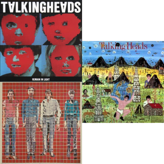 Talking Heads - Remain In Light & More Songs About Buildings & Food & Little Creatures - LP Vinyl Bundle