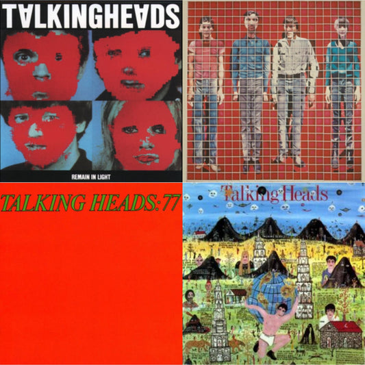 Talking Heads - Remain In Light & More Songs About Buildings & Food & Talking Heads: 77 & Little Creatures - LP Vinyl Bundle