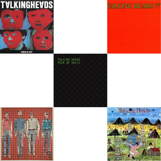 Talking Heads - Remain In Light & More Songs About Buildings & Food & Fear Of Music & Talking Heads: 77 & Little Creatures - LP Vinyl Bundle